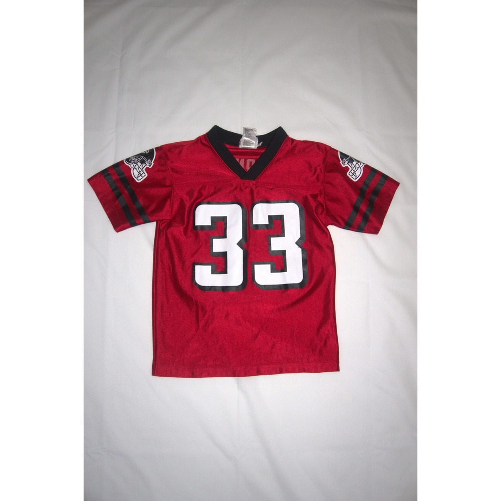 NFL Team Apparel Youth Medium Michael Turner Atlanta Falcons Red Jersey #33
